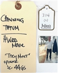 Authentic Channing Tatum Screen-Worn Shirt from Don Jon w/ Costumers Tag