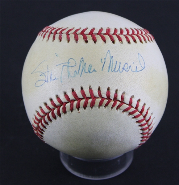 Stan "The Man" Musial Signed ONL Baseball (Beckett/BAS)
