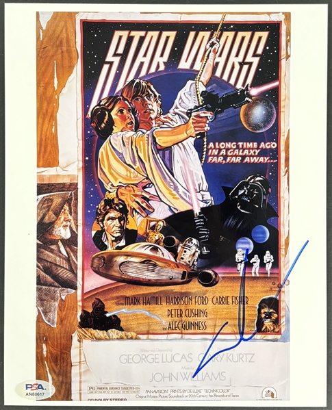 Star Wars: George Lucas Signed 8" x 10" Photo (PSA/DNA)