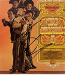 Michael Jackson Signed Jackson 5 I Want You Back Album Cover (PSA/DNA LOA)