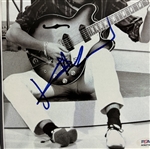 Rolling Stones: Keith Richards Signed 8.5 x 11 Magazine Photo in Matted Display (PSA/DNA LOA)