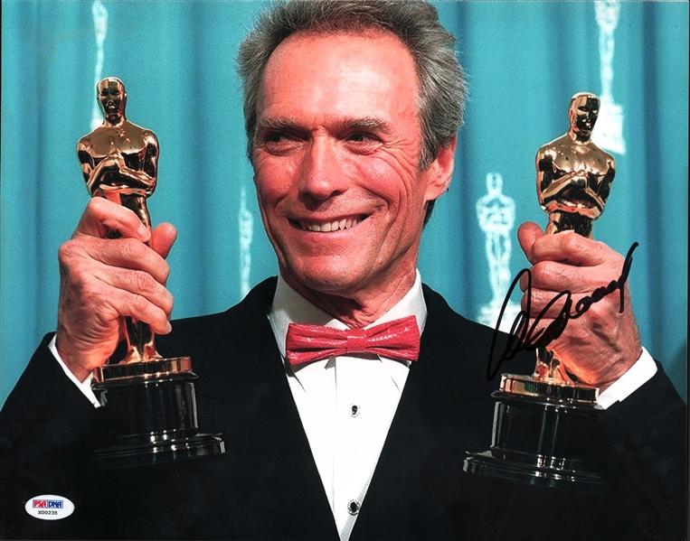 Clint Eastwood Signed 11" x 14" Photograph (PSA/DNA LOA)