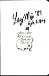 Golf Greats Lot of Eleven (11) Signed Augusta Scorecards w/ (Third Party Guaranteed)