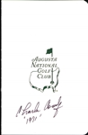 Golf Greats Lot of Eleven (11) Signed Augusta Scorecards w/ (Third Party Guaranteed)