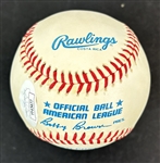 Mickey Mantle Signed OAL Baseball with No. 7 Inscription (JSA Sticker)