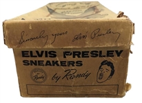 Incredibly Rare Elvis Presley 1965 Randolph Sneakers with Original Shoe Box