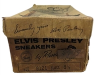Incredibly Rare Elvis Presley 1965 Randolph Sneakers with Original Shoe Box