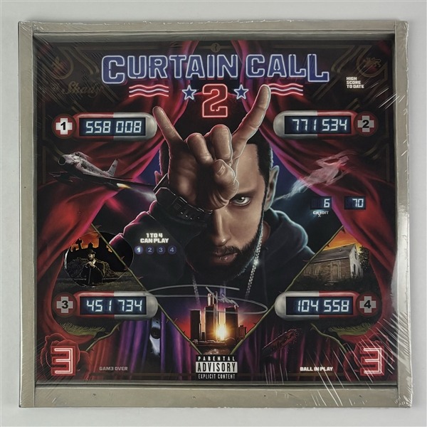 Eminem "Shady" Signed & Sealed "Curtain Call II" Vinyl Record (Beckett/BAS LOA)