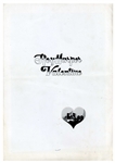 Led Zeppelin, Roy Harper, Keith Moon & Ronnie Lane Signed 1974 Valentine Program & Ticket Stub (Provenance)(Third Party Guaranteed)