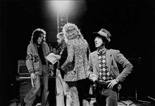 Led Zeppelin, Roy Harper, Keith Moon & Ronnie Lane Signed 1974 Valentine Program & Ticket Stub (Provenance)(Third Party Guaranteed)