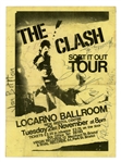 The Clash: Group Signed 1978 'Sort it Out' Tour Handbill (Third Party Guaranteed)