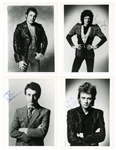 Queen: Incredibly Rare Lot of Four Signed Promotional Photographs (Circa 1980)(Third Party Guaranteed0