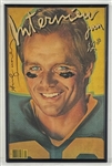 Andy Warhol Signed 11 x 16.5 Magazine Photo of Fred Dryer in Framed Display (JSA LOA) 