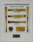 Mark McGwire 2000 Game Used & Signed Big Stick Pro Model Baseball Bat (PSA/DNA)