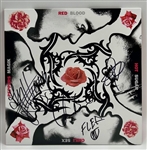 Red Hot Chili Peppers: Rare Group Signed Blood Sugar Sex Magik Album Cover (Beckett/BAS LOA)