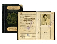 Barack Obama Sr.'s Historically Important 1959 Kenyan Passport (University Archives)(Bitar History)