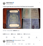 Barack Obama Sr.'s Historically Important 1959 Kenyan Passport (University Archives)(Bitar History)
