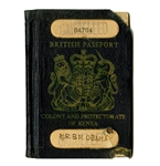 Barack Obama Sr.'s Historically Important 1959 Kenyan Passport (University Archives)(Bitar History)