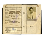 Barack Obama Sr.'s Historically Important 1959 Kenyan Passport (University Archives)(Bitar History)
