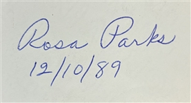 Rosa Parks Signed 'Voting Rights for American Women' First Day Cover (Third Party Guaranteed)