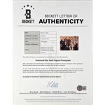 Fleetwood Mac In-Person Group Signed Photograph (4/Sigs)  (Beckett/BAS) (John Brennan Collection) 