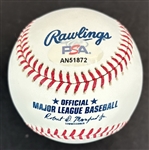 Dre. Dre Signed OML Baseball (PSA/DNA)