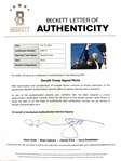 President Donald Trump Signed Iconic Fist Pump Assassination Attempt Photograph - Only One Known to Exist! (Beckett/BAS LOA) 