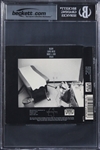 Nirvana ULTRA RARE Signed Blew UK EP CD Cover with Early Lineup with Chad Channing (Beckett/BAS GEM MINT 10 Autographs!)
