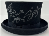 Guns N' Roses: Slash Signed Top Hat with Beautiful Detailed Sketch & Inscriptions! (Beckett/BAS LOA & Epperson/REAL LOA)