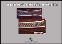 Tupac Shakur Screen Worn & Photo-Matched Shirt from Gang Related (1997)(It's A Wrap LOA & Real Z Photomatching)