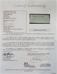 Babe Ruth & Lou Gehrig Dual Signed Album Page Segment with PSA MINT 9 Autographs! (PSA/DNA & JSA LOAs)