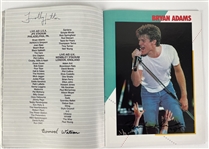 Live Aid U.S.A. Extensively-Signed Official Program w/ Bob Dylan, Rolling Stones, Led Zeppelin, Tom Petty, Madonna & Many More! (128 Total Sigs!) (Beckett/BAS LOA) 