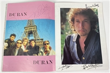 Live Aid U.S.A. Extensively-Signed Official Program w/ Bob Dylan, Rolling Stones, Led Zeppelin, Tom Petty, Madonna & Many More! (128 Total Sigs!) (Beckett/BAS LOA) 