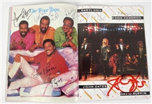 Live Aid U.S.A. Extensively-Signed Official Program w/ Bob Dylan, Rolling Stones, Led Zeppelin, Tom Petty, Madonna & Many More! (128 Total Sigs!) (Beckett/BAS LOA) 