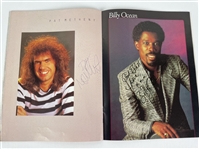 Live Aid U.S.A. Extensively-Signed Official Program w/ Bob Dylan, Rolling Stones, Led Zeppelin, Tom Petty, Madonna & Many More! (128 Total Sigs!) (Beckett/BAS LOA) 