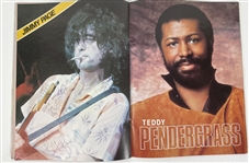 Live Aid U.S.A. Extensively-Signed Official Program w/ Bob Dylan, Rolling Stones, Led Zeppelin, Tom Petty, Madonna & Many More! (128 Total Sigs!) (Beckett/BAS LOA) 