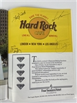 Live Aid U.S.A. Extensively-Signed Official Program w/ Bob Dylan, Rolling Stones, Led Zeppelin, Tom Petty, Madonna & Many More! (128 Total Sigs!) (Beckett/BAS LOA) 