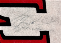 1985-86 Chicago Bulls Multi-Signed Pennant with Jordan, Oakley & More! (10 Sigs) (Beckett/BAS LOA)