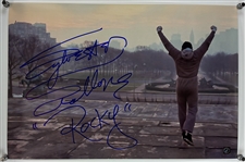 Sylvester Stallone Signed & Inscribed 16 x 20 Rocky Balboa Photo (Celebrity Authentics)