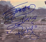 Sylvester Stallone Signed & Inscribed 16 x 20 Rocky Balboa Photo (Celebrity Authentics)