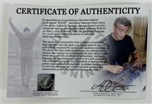 Sylvester Stallone Signed & Inscribed 16 x 20 Rocky Balboa Photo (Celebrity Authentics)