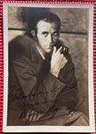 Boris Karloff Vintage Signed & Inscribed 5 x 7 Photo (JSA LOA)