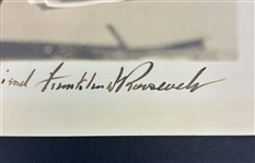 President Franklin D. Roosevelt Signed & Inscribed 9.5 x 11 Photograph (JSA LOA)