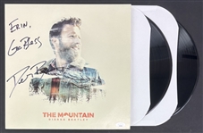 Dierks Bentley Signed The Mountain Album Cover w/ Vinyl (JSA Sticker)
