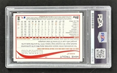 Mike Trout Signed 2014 Topps Trading Card w/ Gem Mint 10 Auto! (PSA/DNA Encapsulated)