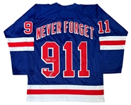 U.S. Navy Seal Robert O'Neill Signed New York Rangers 9/11 Jersey (PSA/DNA)