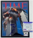 U.S. Navy Seal Robert O'Neill Signed Twin Towers TIME Magazine (PSA/DNA)