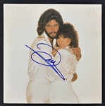 Barry Gibb Signed Guilty Album Cover w/ Vinyl (Beckett/BAS)