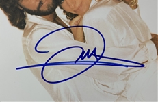 Barry Gibb Signed Guilty Album Cover w/ Vinyl (Beckett/BAS)