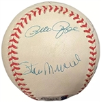 MLB All-Century Team Multi-Signed Auto OAL Baseball w/ Ripken, Aaron, & More! (11 Sigs)(Beckett/BAS)